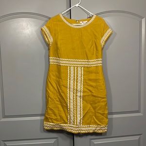 Linen Yellow Boden Dress